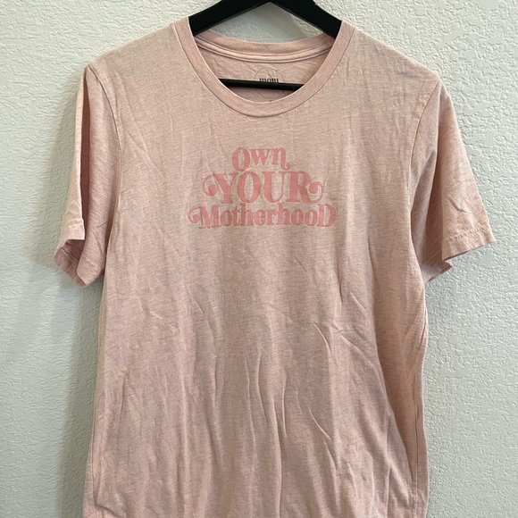 Own Your Motherhood Unisex Tee by Mom Culture, Size Medium - Picture 3 of 7